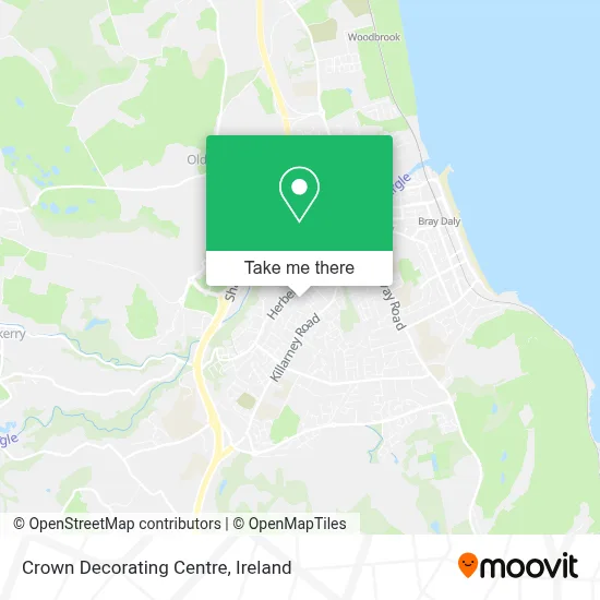 Crown Decorating Centre map