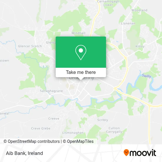 Aib Bank map