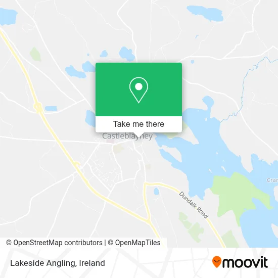Lakeside Angling map