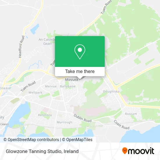 Glowzone Tanning Studio map