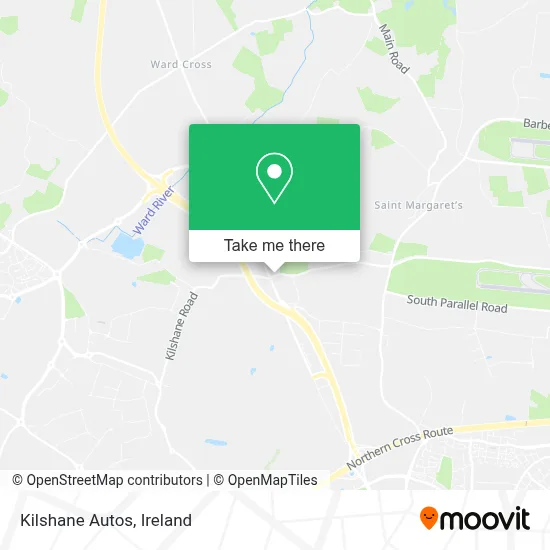 Kilshane Autos map