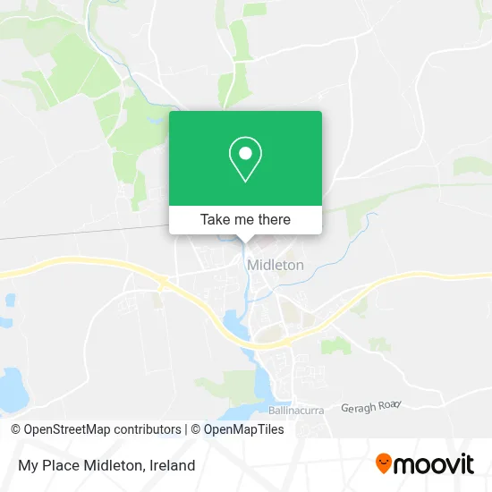 My Place Midleton map