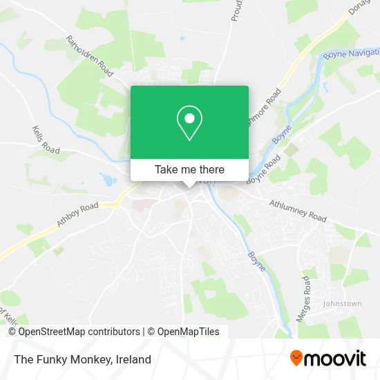 The Funky Monkey map