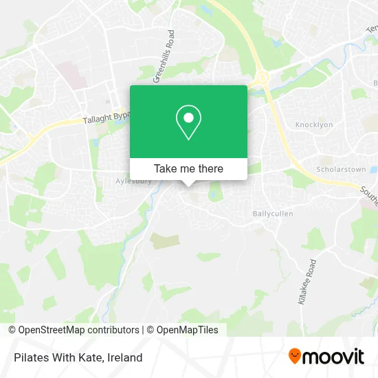 Pilates With Kate map