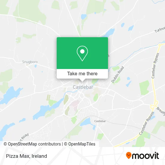 Pizza Max map
