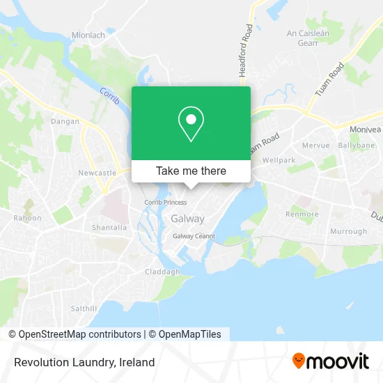 Revolution Laundry map