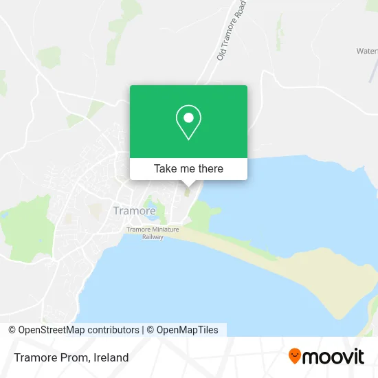 Tramore Prom map