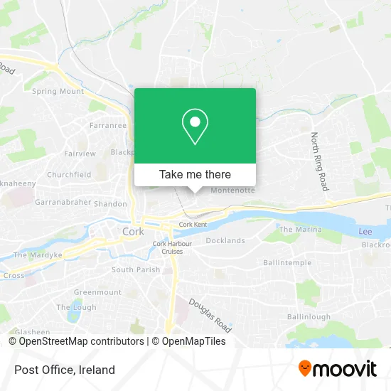 Post Office map