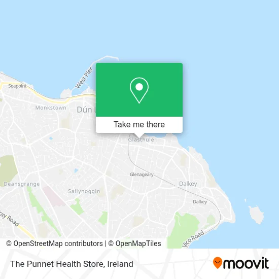 The Punnet Health Store map