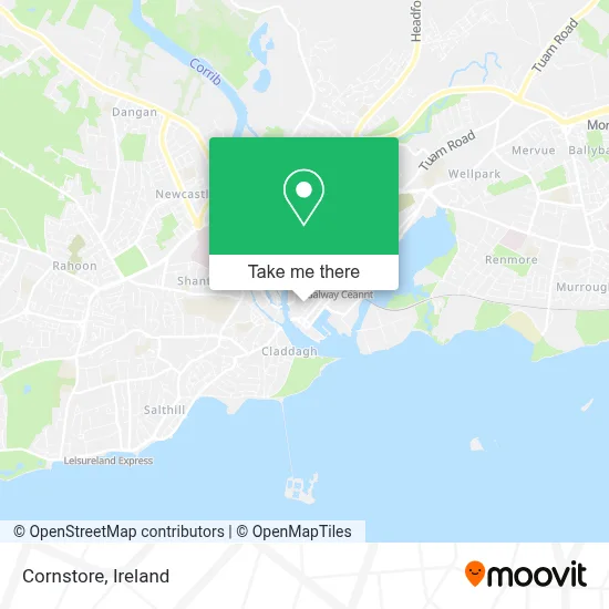 Cornstore map