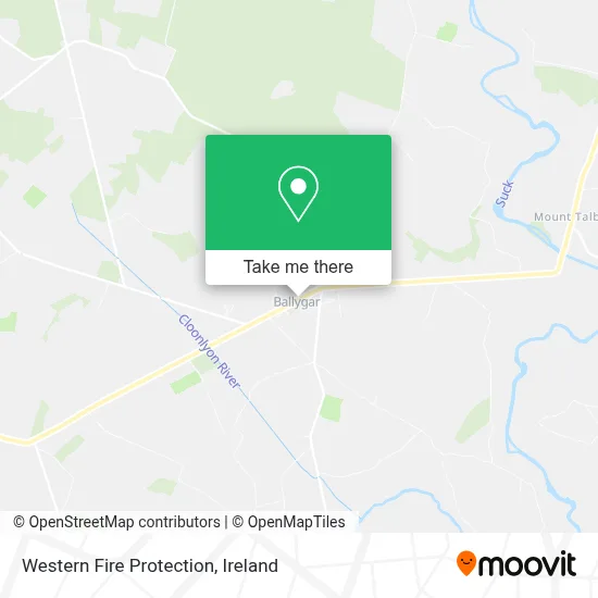 Western Fire Protection map