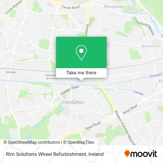 Rim Solutions Wheel Refurbishment map
