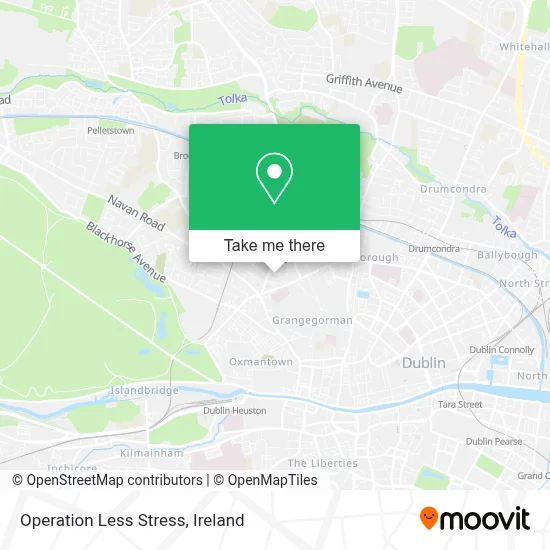 Operation Less Stress map