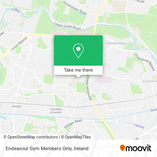 Endeavour Gym Members Only map