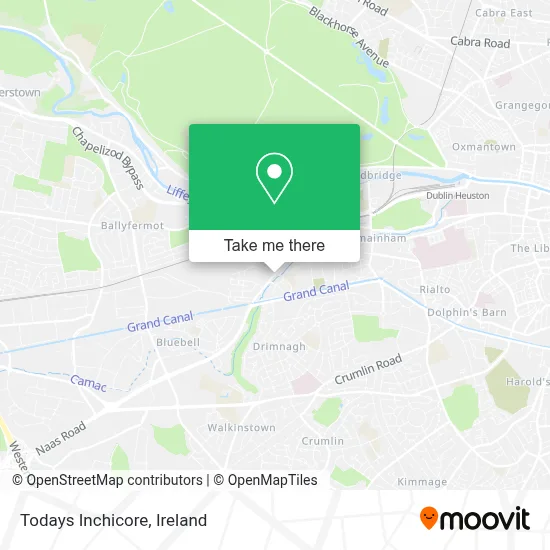 Todays Inchicore map