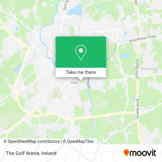 The Golf Arena map