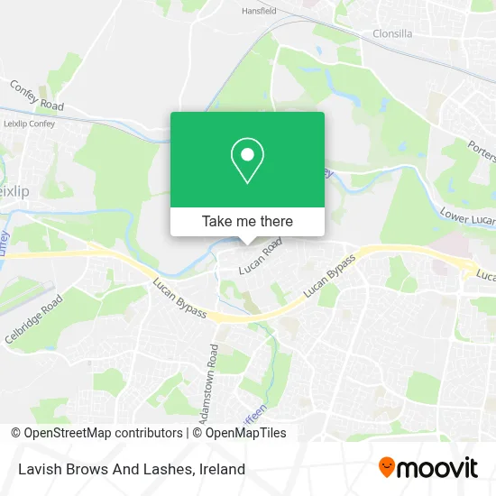 Lavish Brows And Lashes map
