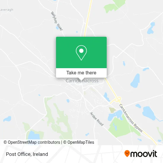 Post Office map