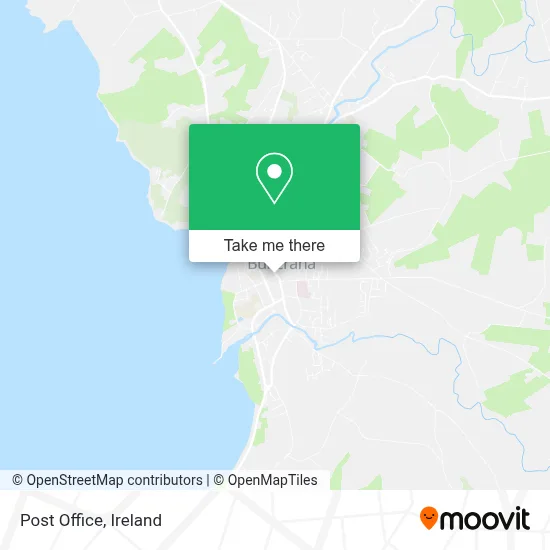 Post Office map
