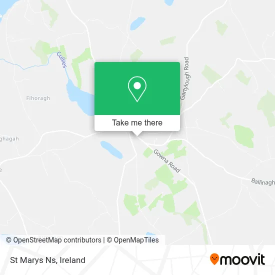 St Marys Ns map