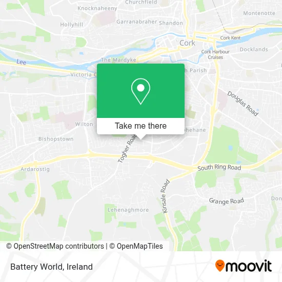 Battery World map