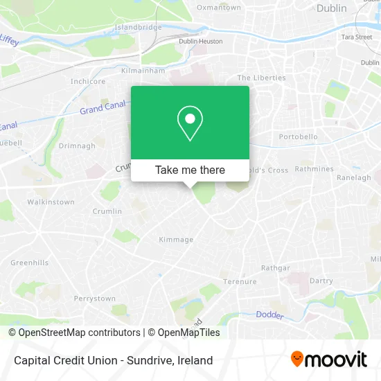 Capital Credit Union - Sundrive map