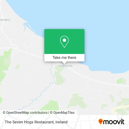 The Seven Hogs Restaurant map