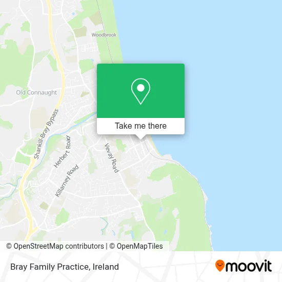Bray Family Practice map