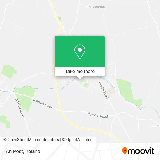 An Post map