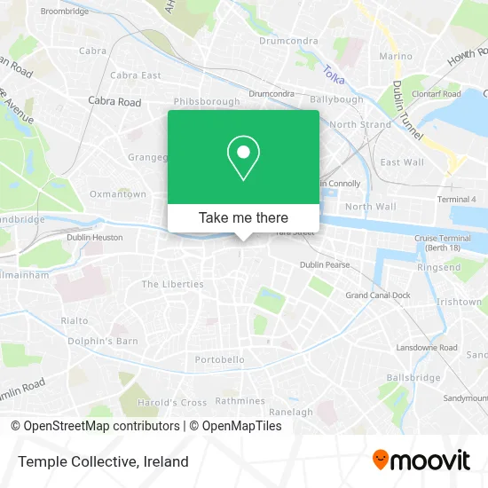 Temple Collective map