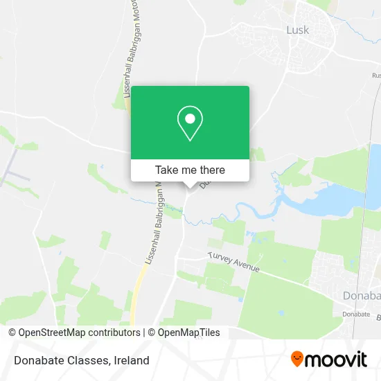 Donabate Classes map