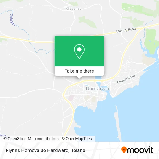 Flynns Homevalue Hardware map