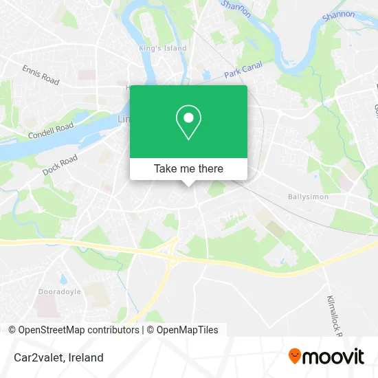Car2valet map