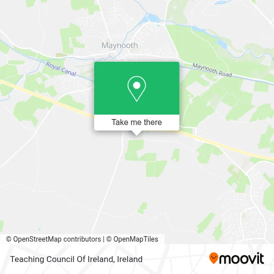 Teaching Council Of Ireland map
