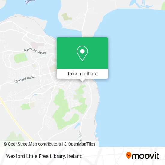 Wexford Little Free Library map