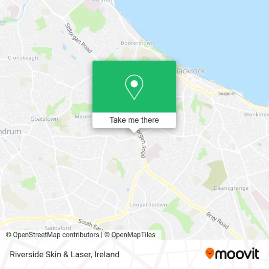 Riverside Skin & Laser map