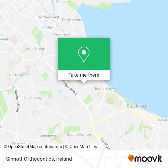 Sinnott Orthodontics map