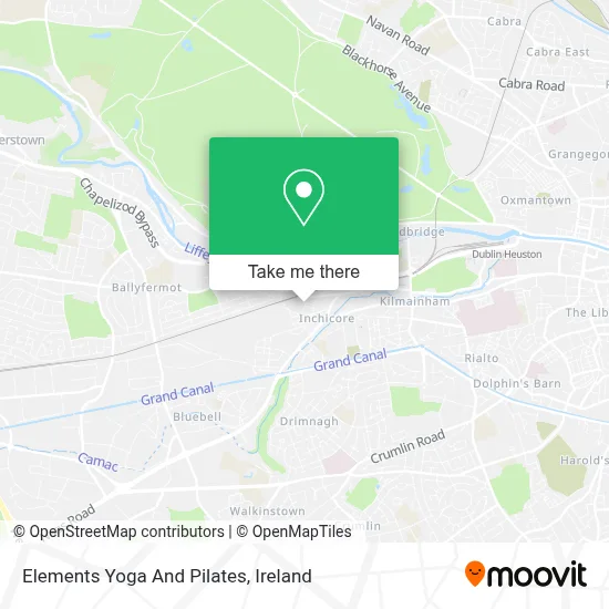 Elements Yoga And Pilates map