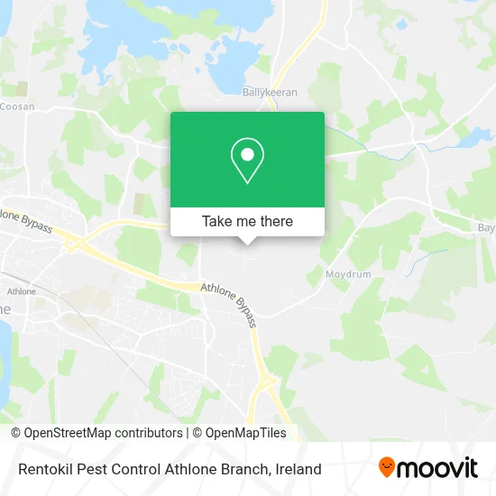 Rentokil Pest Control Athlone Branch map