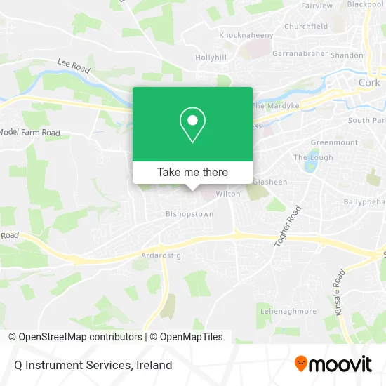 Q Instrument Services map