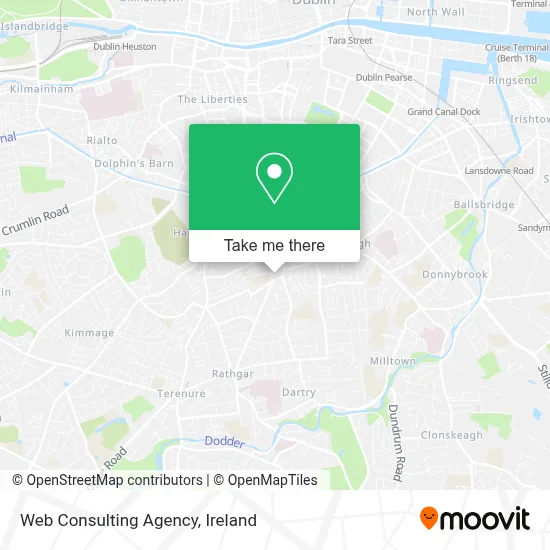 Web Consulting Agency map