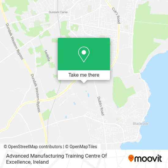 Advanced Manufacturing Training Centre Of Excellence map