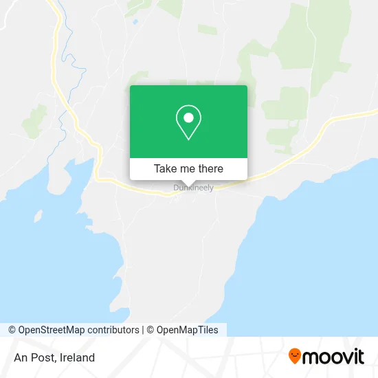 An Post map