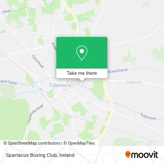 Spartacus Boxing Club map