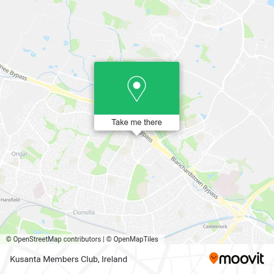 Kusanta Members Club map