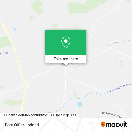 Post Office map