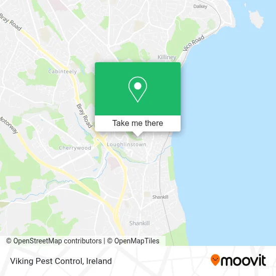 Viking Pest Control map