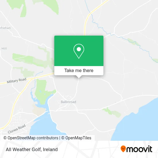 All Weather Golf map