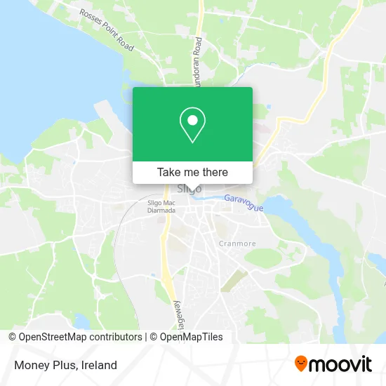 Money Plus map