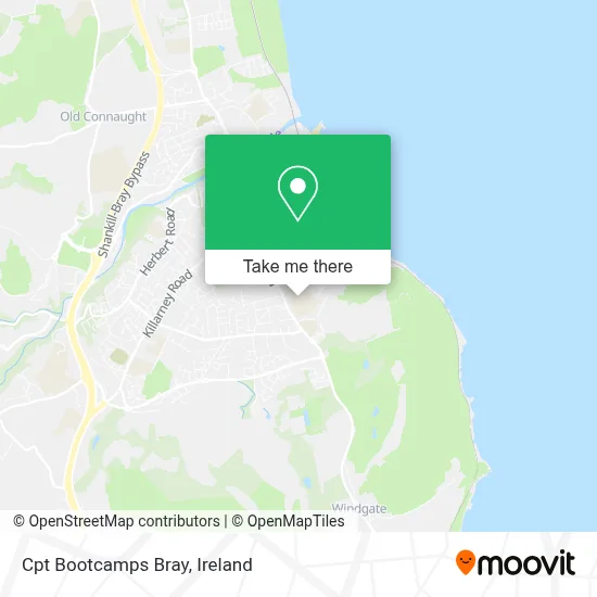 Cpt Bootcamps Bray map